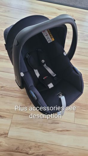Maxi cosi tinca cabriofix, isofix base plus accessories