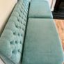 Turquoise Blue Designer Sofa Image 5