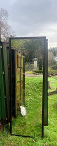 Large Oak Framed Mirrors x 3