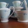 Vintage china, vintage coffee set, Heathcote, coffee set Image 2