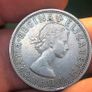 1965 Florin /Two Shillings Elizabeth II Image 2