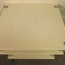 Vintage French metal dental trolley. Image 3