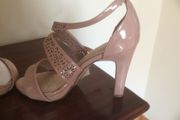 New blush new look sandals