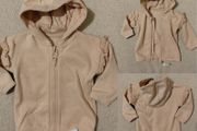Zip Up fleece lined Hoodie Top, New