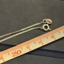 Brand New Sterling Silver Necklace With Initial / Letter U Pendant Image 4