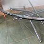 Vintage Mid century modern chrome and glass Theodore Waddell  coffee table Image 4