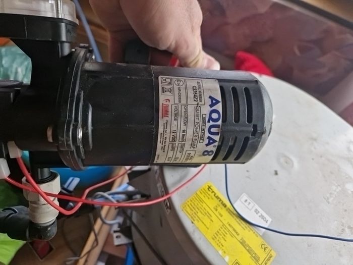 Truma 10L caravan water heater with pump