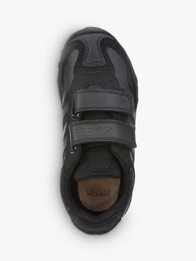 GEOX Crush Black Trainers 39 Size 6