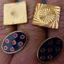 Vintage two pairs of Cufflinks Image 3