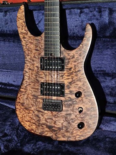 Hufschmid Tantalum Custom Masterbuilt Guitar w / Sidewynder Pickups (Delivery available)