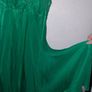 Green 100% silk baby-doll dress size 10 Image 6