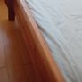 King Size Sleigh Bed with Mattress Image 3