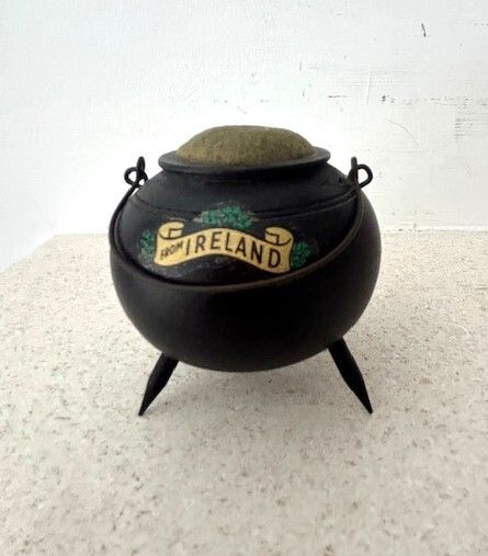 Vintage Miniature Cauldron
