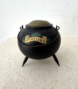 Vintage Miniature Cauldron