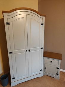 Wardrobe and Bedside locker