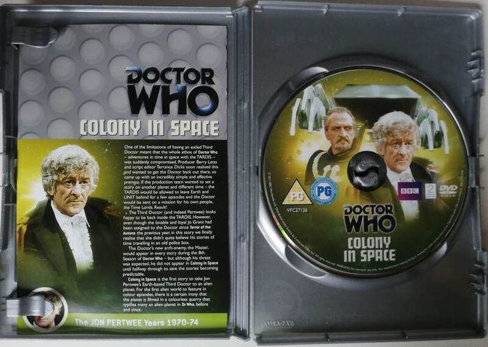 Doctor Who (Jon Pertwee) [1971] Colony In Space [DVD TV Boxset]