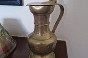 brass pitcher