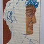 Original Art Original Drawing 'Part Roman' Irish Art abstract painting Image 2