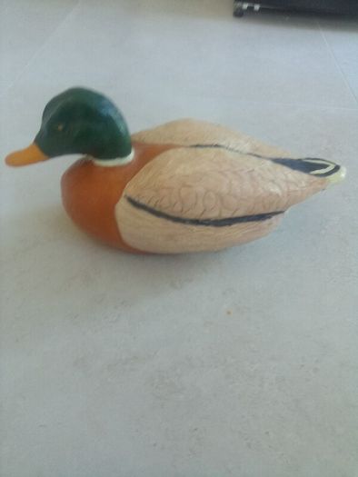 Ornamental.  Stone.  Duck