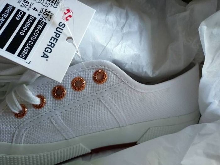 superga white size uk 3