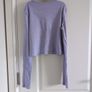 H&M Lilac Cotton Cardigan Image 4