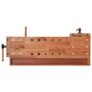 Carpentry Workbench with Drawer and 2 Vices Hardwood Image 6