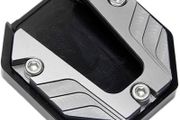 Aluminum Alloy Motorcycle Bike Kickstand Extender Foot Side Stand Extension Foot Pad Support Plate Motorbike Accessories