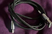 iPhone 15 16 cable USB to USB C Cable Fast Charging Type C Cable Charger Lead for iPhone 15 Pro Max Plus MacBook Air/Pro iPad Pro/Air Samsung Galaxy S23/S22/S21 Google Pixel 8/7 Switch Lg Huawei Sony