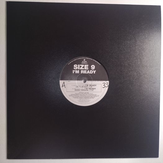 Size 9 - I'm Ready - VC Recordings - DJ Promo COPY! Proper 'REMIX' ORIGINAL Version - CLASS Josh Wink 90s Acid HOUSE!