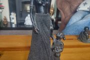 African resin statues