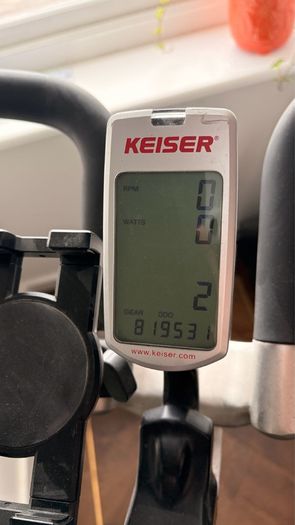 Keiser M3I spin bike