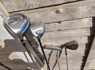 Left handed golf clubs