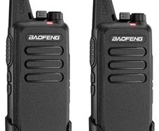 Walkie Talkies, 16 Channels Two Way Radio for Business  Rechargeable Walkie Talkie with 1500mAh battery & USB-C Charging, Portable Radio for hotel, restaurant, warehouse (2 Pack)