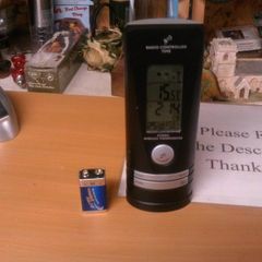 Clock radio controlled