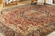 Rugs for Bedroom Living Room 120x170 cm - Traditional Area Rugs Modern Majestic Cashmere Style - Soft Short Pile Vintage Rug - Carpet for Dining Room Easy To Clean