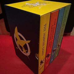 The Hunger Games by Suzanne Collins Complete Boxset and The Girl Who Was on Fire