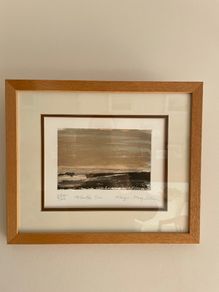 Mary Lohan 'Winter Sea, Mayo' Etching
