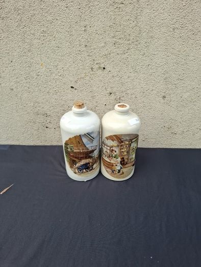 By post only 2 pottery bottles