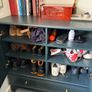 LOMMARP Cabinet, dark blue-green Image 4