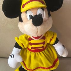 Vintage Disney Minnie Mouse Plush Marching Band Minnie