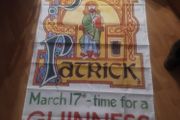 Guinness pub banner. man cave etc