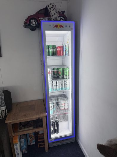 Red Bull Fridge 6ft