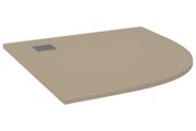 Shower Base Tray SMC Brown 90x90 cm
