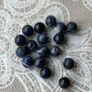 Beads jewellery making crafts natural gem stone sodalite 12 mm Image 2