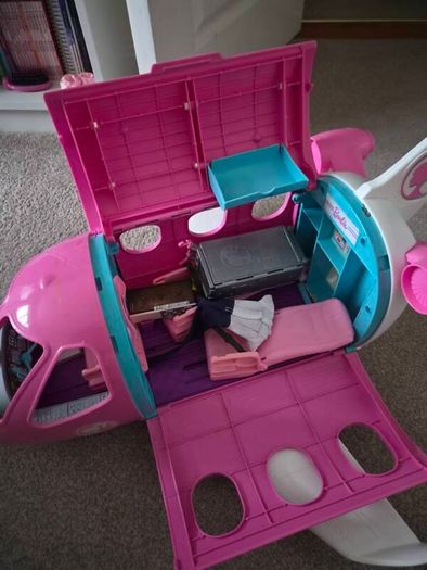 barbie plane