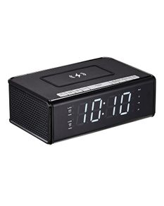 Bluetooth Clock Radio with Qi Charger