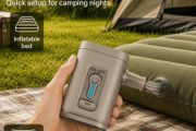 Outdoor Camping Mini Fast Charging Electric Air Pump 30W High Power 1200 Mah USB Charging Multi-Function Portable Inflatable And Deflation Dual-Purpose Pump, Suitable for Vacuum Compression Bags, Inflatable Sofas,