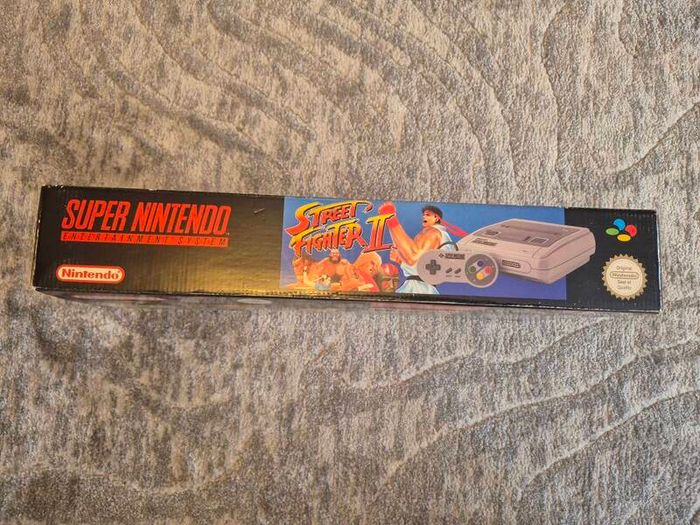 Super Nintendo Streetfighter 2 Console Boxed