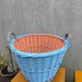 Large vintage wicker basket Image 5