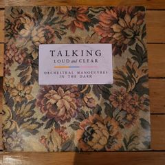 Orchestral Manoeuvres in the Dark, Talking Loud and Clear 1984 Fabric Sleeve 7 inch Vinyl, Virgin VS 685